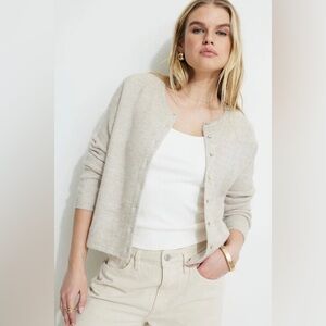 Dynamite Women's beige Cardigan Sweater